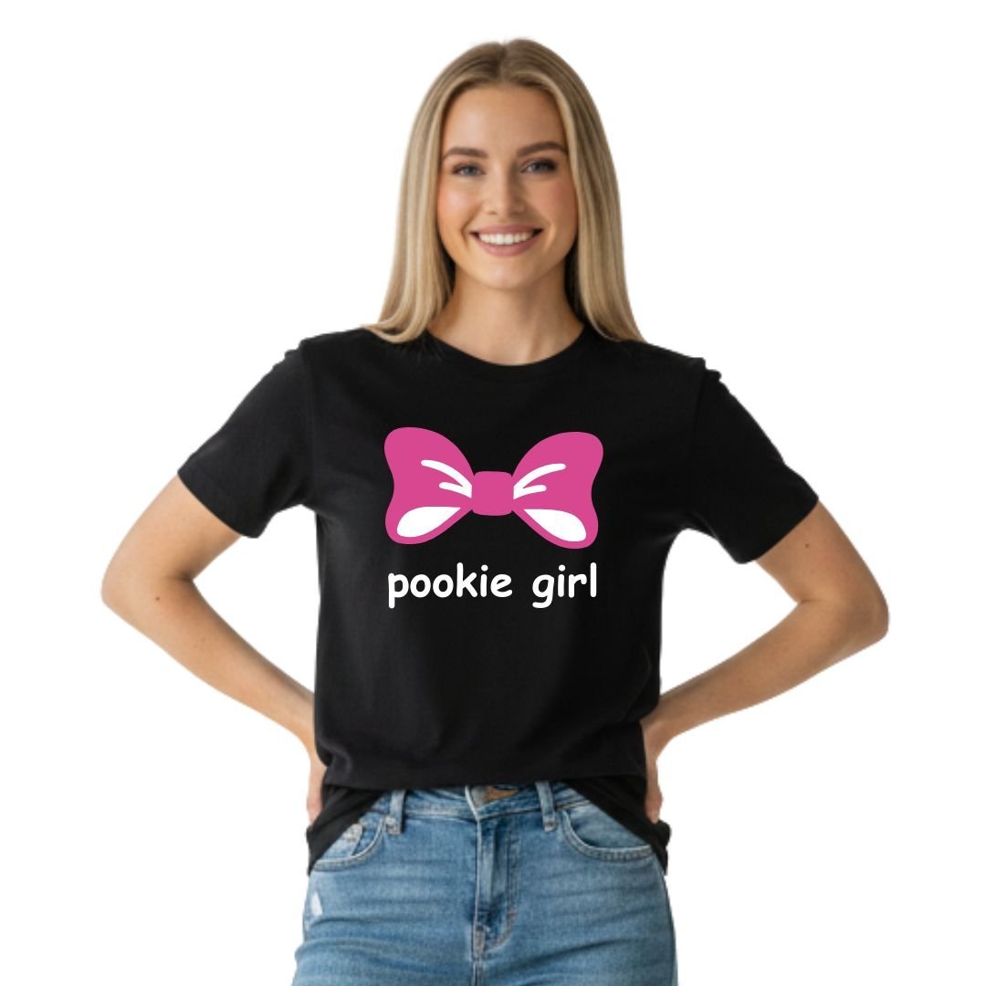 Round Neck Tees For Ladies - Your Pookie Girl